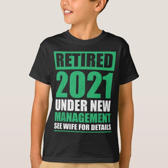 Underbara Pension 2021 Gift Pensioners Make Ret T Shirt (Framsida)