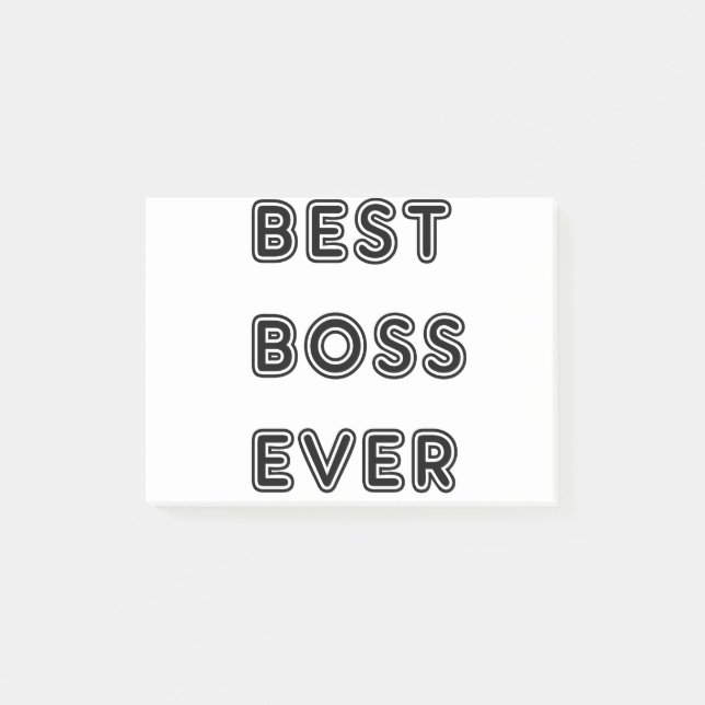 Underbara presenter till bästa chef! Överraska din Post-it Block (Framsida)