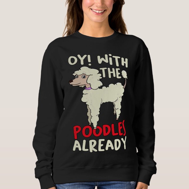 Underbara Pudel T Shirt (Framsida)