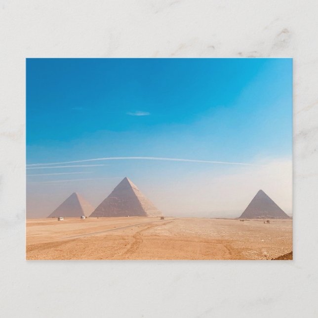 Underbara pyramider vykort (Framsida)