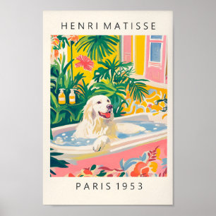 Underbara Pyrenéer i badkaret, Matisse Wall Art, L Poster