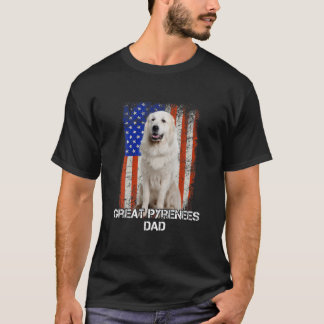 Underbara Pyrenéerna Hund-dagen i Far, Amerikanska T Shirt