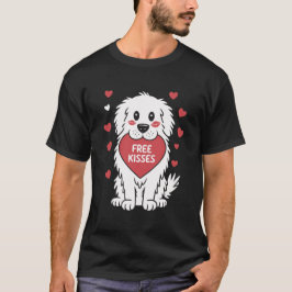 Underbara Pyrenéerna Hund-fria Kisses T Shirt