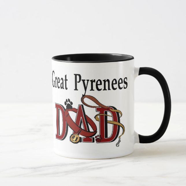 Underbara Pyrenéerna PAPPA Mugg (Höger)