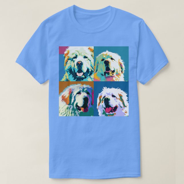 Underbara Pyrenées Art Hund älskare-gåvor 1 T Shirt (Design framsida)