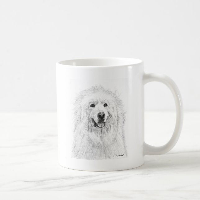 Underbara Pyrenees dra Kaffemugg (Höger)
