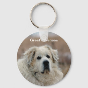 Underbara Pyrenees Keychain Nyckelring