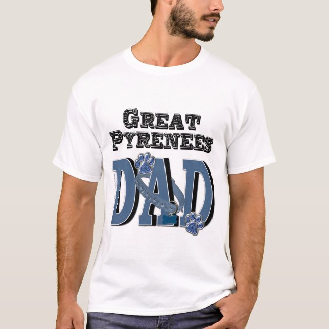 Underbara Pyrenees PAPPA T-shirt (Framsida)