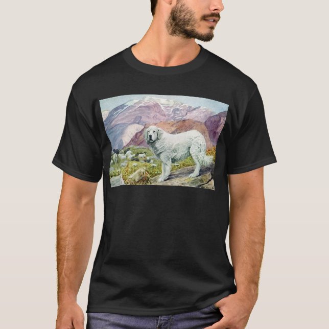 Underbara Pyrenees T-shirt (Framsida)