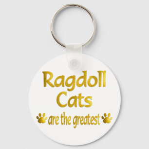 Underbara Ragdoll Nyckelring