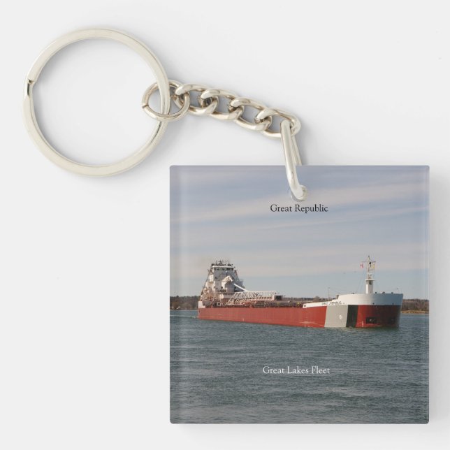 Underbara republiken nyckelring (Framsidan)