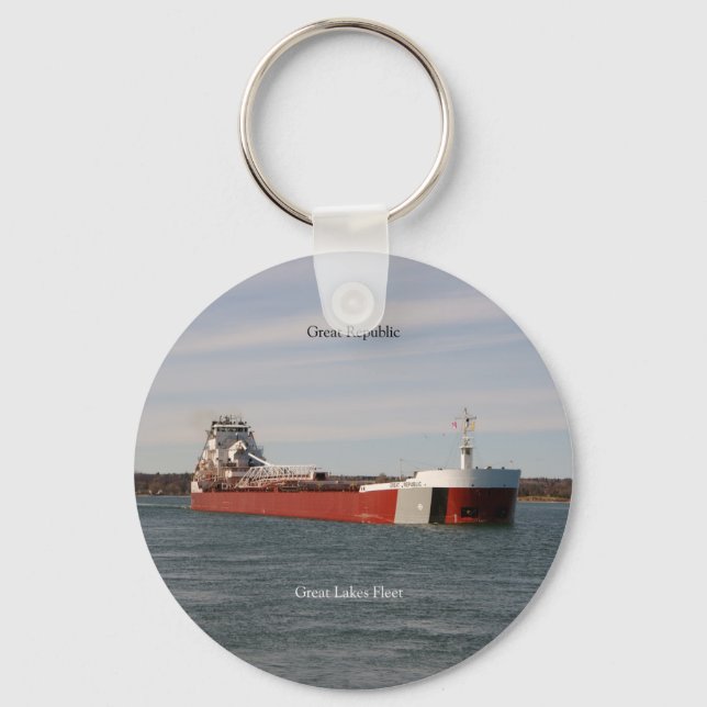 Underbara republiken nyckelring (Framsida)