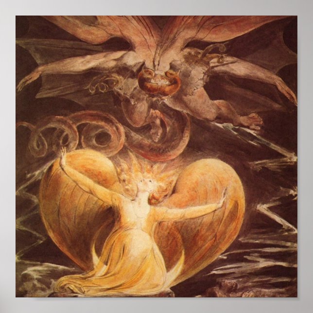 Underbara Röda draken och Kumpen med Sol Poster (Framsidan)