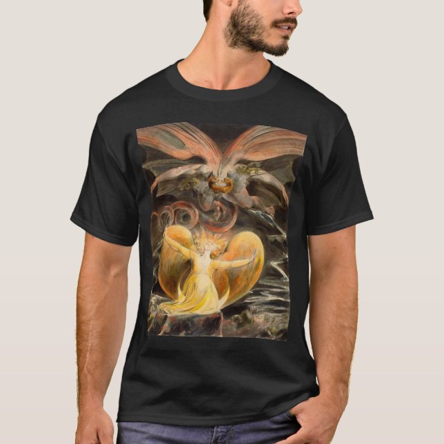 Underbara Röda draken och Kumpen med Sol T Shirt (Framsida)