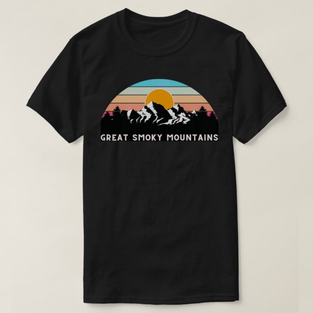 Underbara rökare i nationalparken Rökips T Shirt (Design framsida)