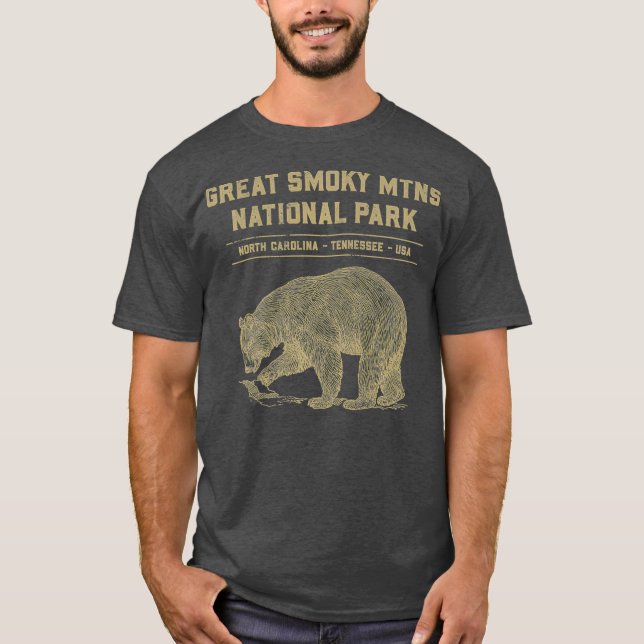 Underbara Rökberg Shirt - nationalpark T (Framsida)