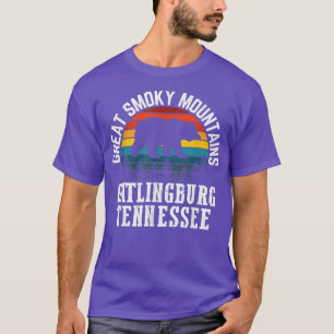 Underbara rökiga berg Bear Tennessee Gatlinburg Na T Shirt
