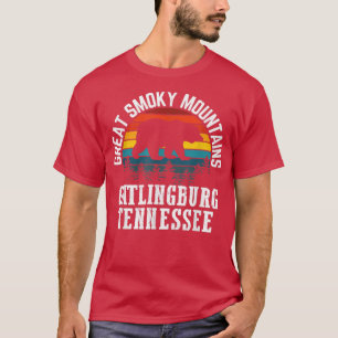 Underbara rökiga berg Bear Tennessee Gatlinburg Na T Shirt