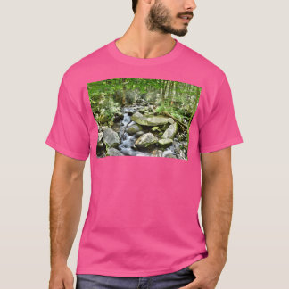 Underbara Rökiga berg i rast-strömmen är aktiva T Shirt
