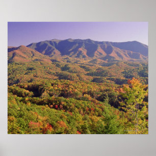 Underbara rökiga berg NP, Tennessee, USA Poster