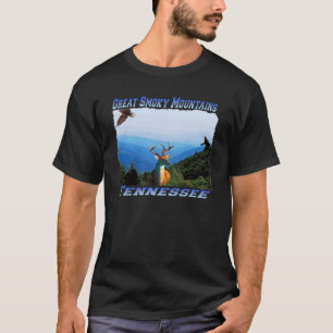 Underbara rökiga berg, Tennessee vuxenT-tröja T-shirt