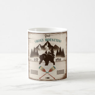 Underbara rökiga berg, TN björn Kaffemugg