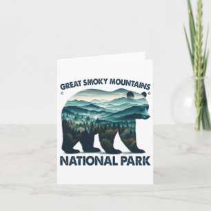 Underbara Rökiga bergsnationalparken bär spår av C Kort