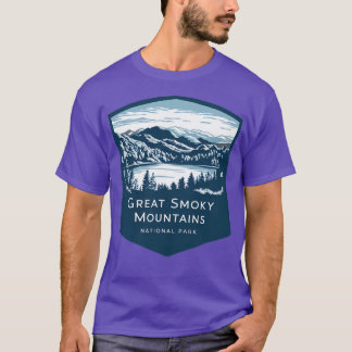 Underbara Rökiga bergsnationalparken vackert land T Shirt