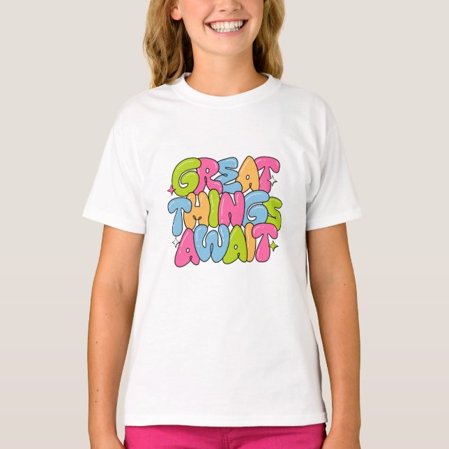 Underbara Sak Await T Shirt (Framsida)