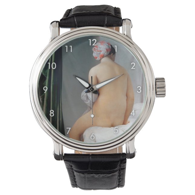 Underbara salongen (sittande kvinna), Dominique In Armbandsur (Framsida)