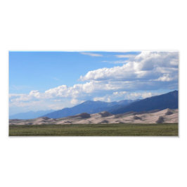 Underbara Sand Dunes, Colorado Fototryck