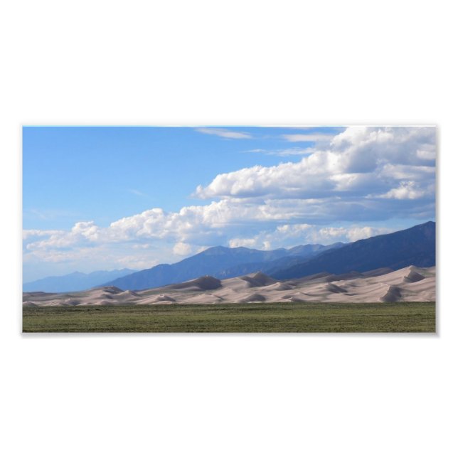Underbara Sand Dunes, Colorado Fototryck (Framsidan)