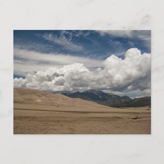 Underbara Sand Dunes nationalpark och beslag Vykort (Framsida)