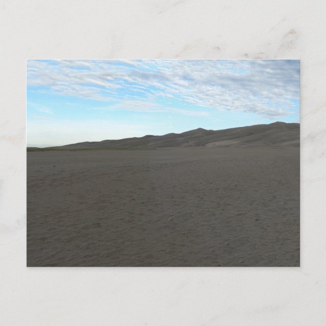 Underbara Sand Dunes nationalpark och Preserve, CO Vykort (Framsida)