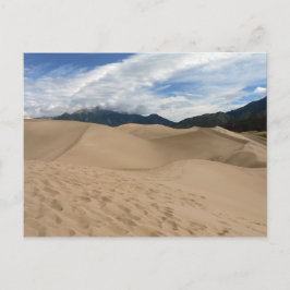 Underbara Sand Dunes nationalpark & Preserve, CO Vykort