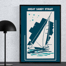 Underbara Sandy Strait i Queensland - Vintage Sail