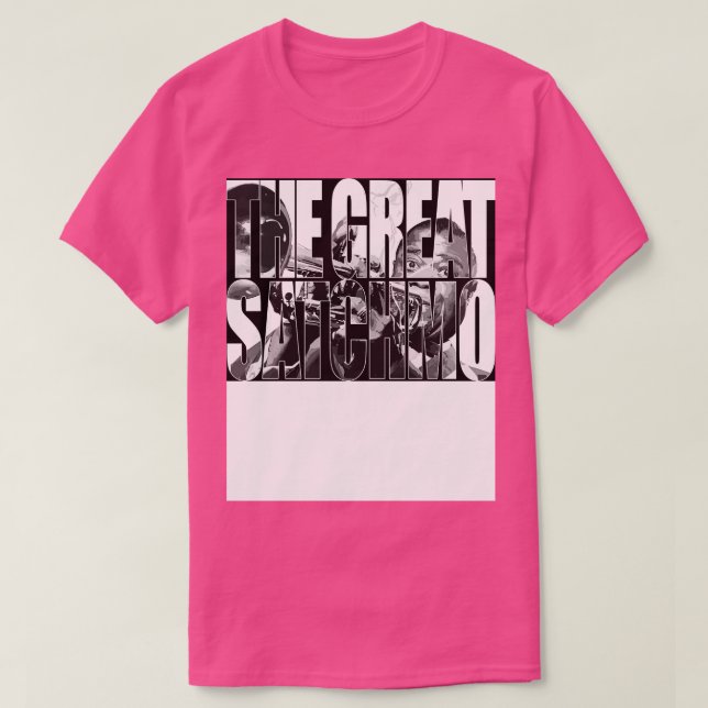 Underbara Satchmo T Shirt (Design framsida)