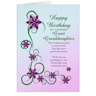 Underbara Scrollsar och blommor från barnmordotter Hälsningskort