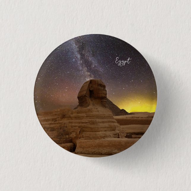 Underbara sfinxen av Giza Knapp (Framsida)