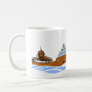 Underbara Sjöar-fraktare Kaye E. Barker Kaffemugg