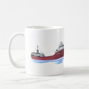 Underbara Sjöar-fraktare Kinsman Oberoende Kaffemugg