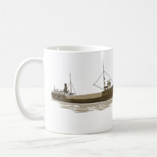 Underbara Sjöar-fraktfartyg W.R. Stafford Kaffemugg