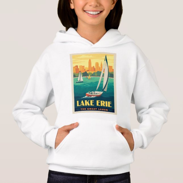 Underbara Sjöar | Sjö Erie T Shirt (Framsida)