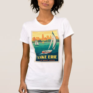 Underbara Sjöar   Sjö Erie T Shirt