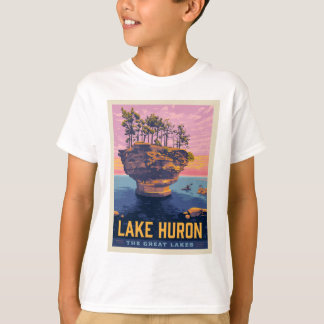 Underbara Sjöar | Sjö Huron T Shirt