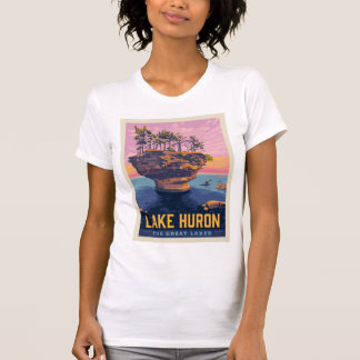 Underbara Sjöar | Sjö Huron T Shirt