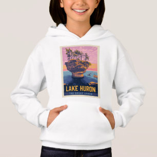 Underbara Sjöar Sjö Huron T Shirt