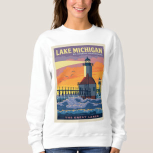 Underbara Sjöar Sjö Michigan T Shirt