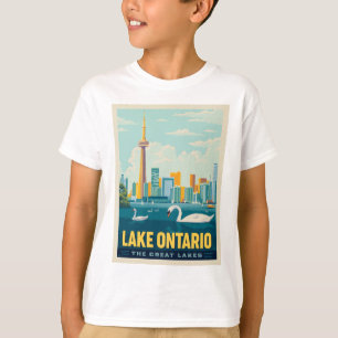 Underbara Sjöar Sjö Ontario T Shirt