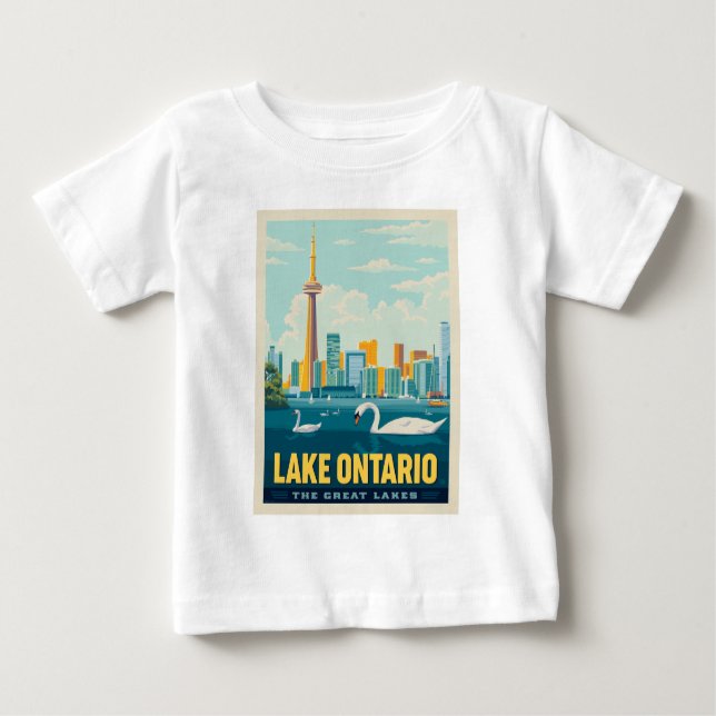 Underbara Sjöar | Sjö Ontario T Shirt (Framsida)